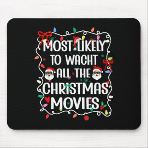 Mousepad Mais Propenso a Assistir a Todos os Filmes de Nata