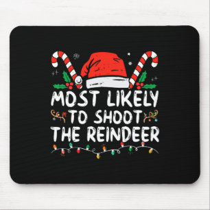 Mousepad Mais Propenso a Atirar no Renascer de Natal de San