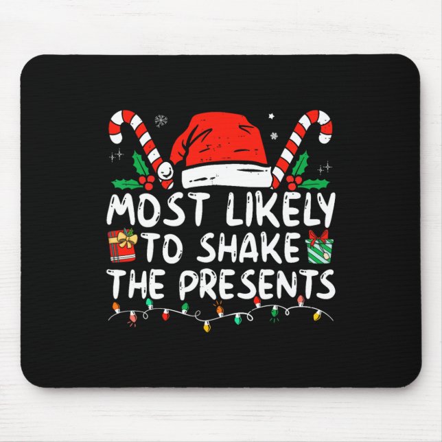 Mousepad Mais Provável A Agitar Apresenta Chri Corresponden (Frente)