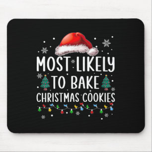 Mousepad Mais Provável A Assar De Biscoitos De Natal