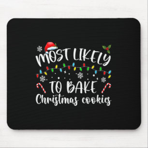 Mousepad Mais Provável A Assar De Biscoitos De Natal