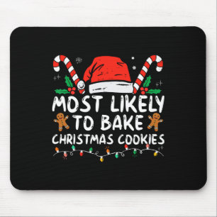 Mousepad Mais Provável A Assar De Biscoitos De Natal