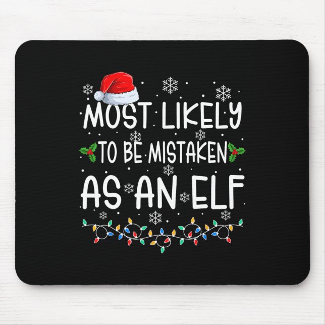 Mousepad Mais Provável De Estar Enganado Como Um Ch De Famí (Frente)