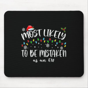 Mousepad Mais Provável de Ser Confundido com um Elfo_ Famíl