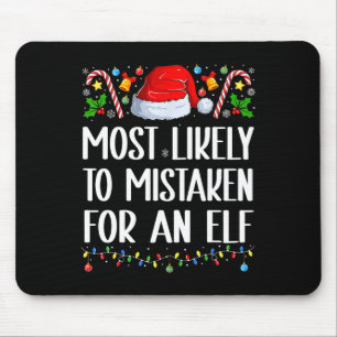 Mousepad Mais Provável De Ser Confundido Com Um Elfo Natal