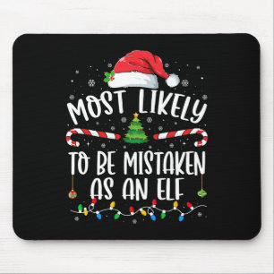 Mousepad Mais Provável De Ser Errado Como Cristo Da Família