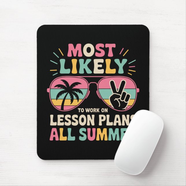 Mousepad Mais Provável de Trabalhar em Planos de Aula Todo  (Com mouse)