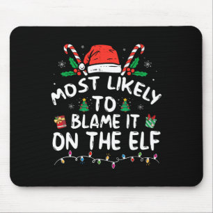 Mousepad Mais Provável É Culpá-Lo Na Família De Papais noei