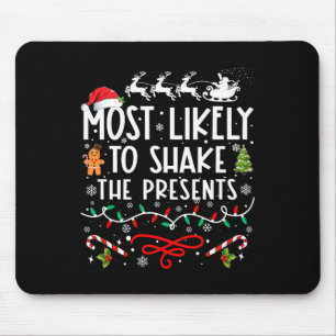 Mousepad Mais Provável Para Agitar O Natal Da Família Atual