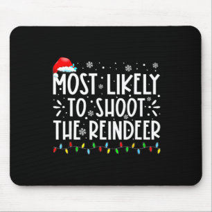 Mousepad Mais Provável Para Atirar Na Casa De Natal Da Famí