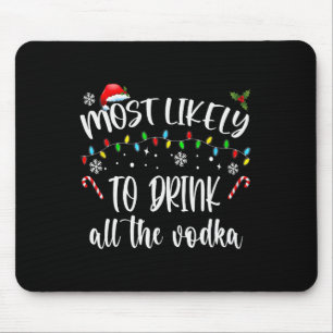 Mousepad Mais Provável Para Beber Toda A Bebida De Natal De