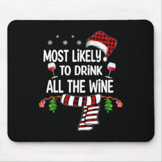 Mousepad Mais Provável Para Beber Todo O Natal Da Família D