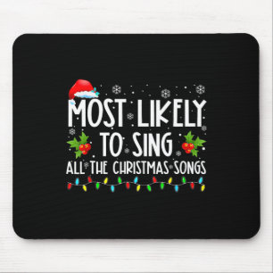 Mousepad Mais Provável Para Cantar Toda A Família De Cançõe