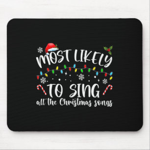 Mousepad Mais Provável Para Cantar Todas As Canções De Nata