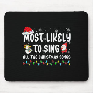 Mousepad Mais Provável Para Cantar Todas As Canções De Nata