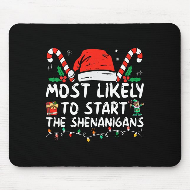 Mousepad Mais Provável Para Começar A Fama De Natal Dos She (Frente)