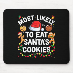Mousepad Mais Provável Para Comer Famílias De Natal De Cook