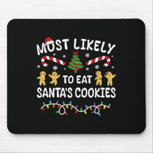 Mousepad Mais Provável Para Comer Famílias De Natal De Cook