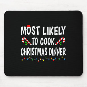 Mousepad Mais Provável Para Cozinhar Janto De Natal Família
