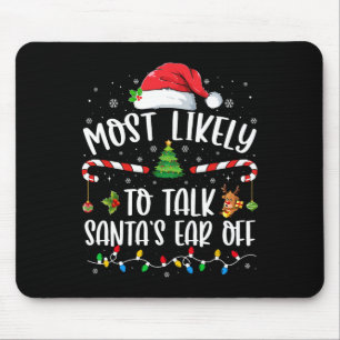 Mousepad Mais Provável Para Falar Com Papais noeis Do Fim D