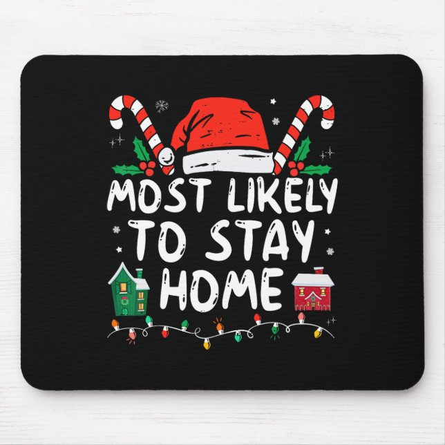 Mousepad Mais Provável Para Ficar Em Casa Na Família Que Co (Frente)