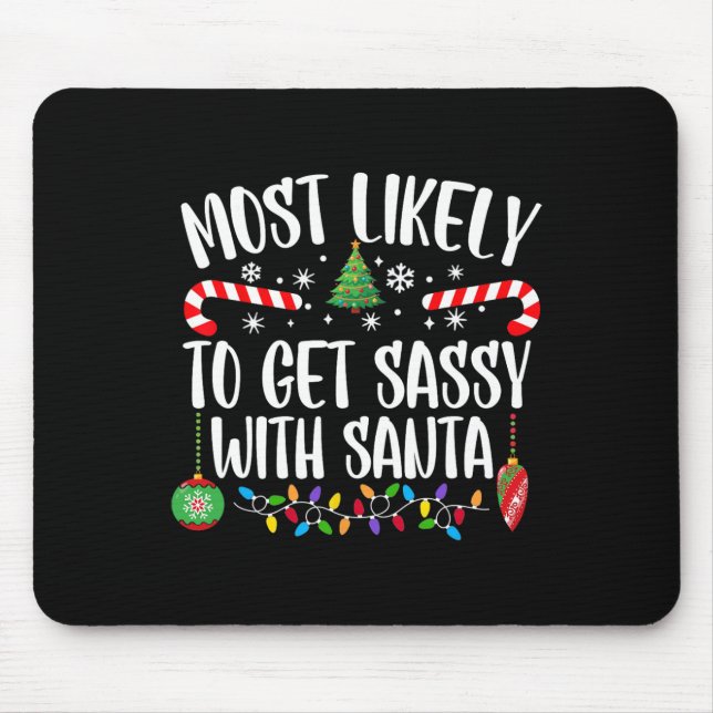Mousepad Mais Provável Para Ficar Sy Com Papais noeis Que C (Frente)