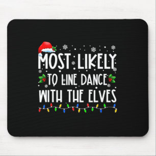 Mousepad Mais Provável Para Filmar Dança Com Elves Natal Da