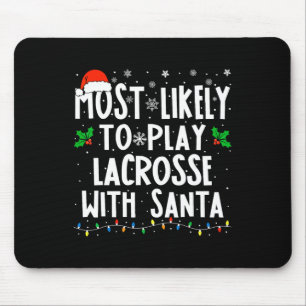 Mousepad Mais Provável Para Jogar Lacrosse Com Papais noeis