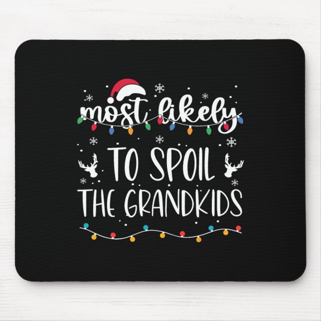 Mousepad Mais Provável Para Meter Os Netos De Natal Diverti (Frente)