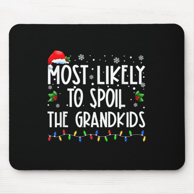 Mousepad Mais Provável Para Meter Os Netos De Natal Diverti (Frente)