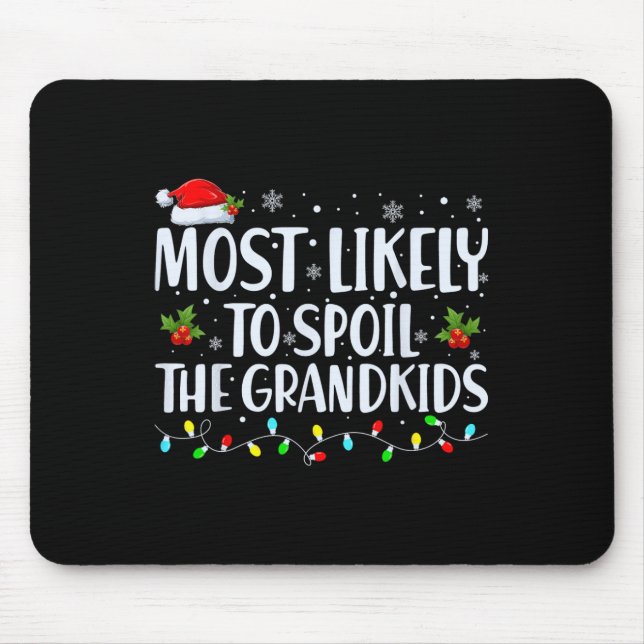 Mousepad Mais Provável Para Meter Os Netos De Natal Diverti (Frente)