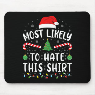 Mousepad Mais Provável Para Odiar Este Natal De Piada Da Fa