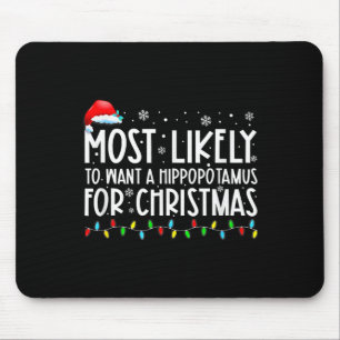 Mousepad Mais Provável Para Querer Um Hippopotâmio Para O N