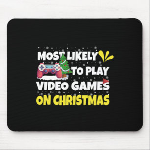 Mousepad Mais Provável Para Tocar Videos games No Natal Eng