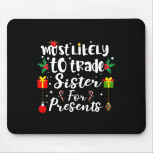 Mousepad Mais Provável Para Trocar Irmã Por Presentes Engra