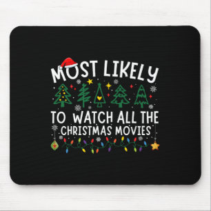 Mousepad Mais Provável Para Ver Todos Os Filmes De Natal Co