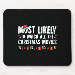 Mousepad Mais Provável Para Ver Todos Os Filmes De Natal Fa