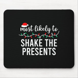 Mousepad Mais Provável Roupas de Natal Combinando Família P