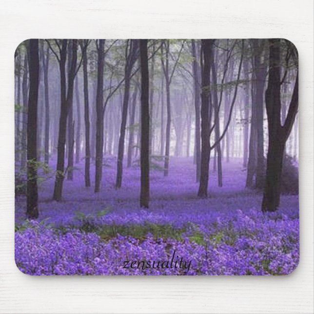 Mousepad mais purpleforest, zensuality (Frente)