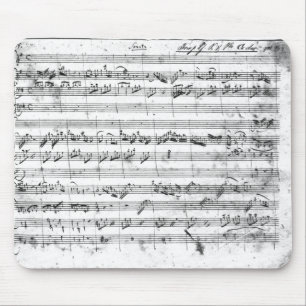 Mousepad Major de G para o violino, o cravo e o violoncelo
