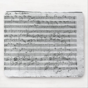 Mousepad Major de G para o violino, o cravo e o violoncelo