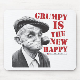 Mousepad Mal-humorado é o feliz novo