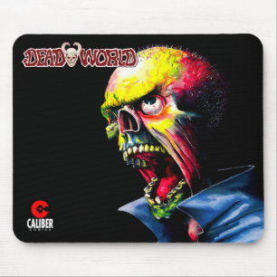 Mousepad Mala de rato zombie do Deadworld a gritar