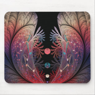 Mousepad Malabarismo Abstrato Fantasia Moderna Arte Fractal