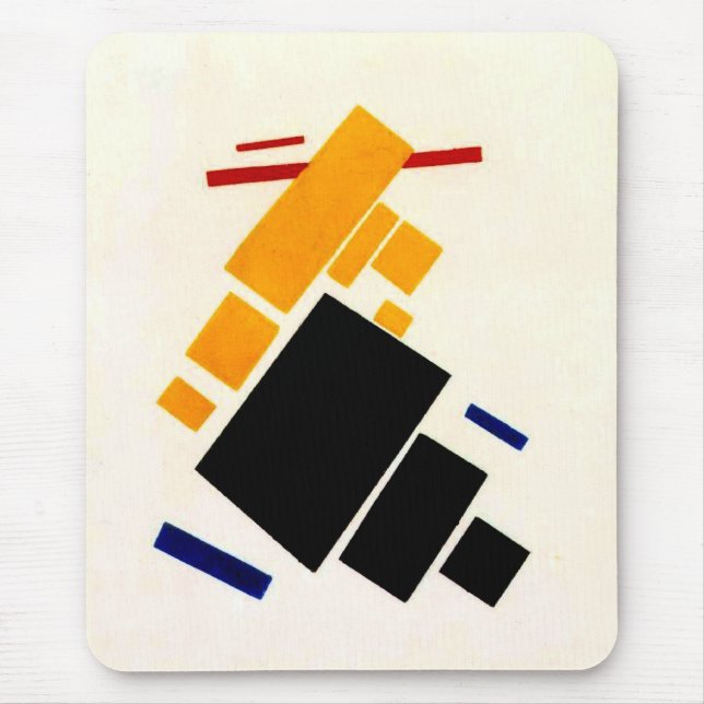 Mousepad Malevich - Composição do Suprematismo, Avião (Frente)