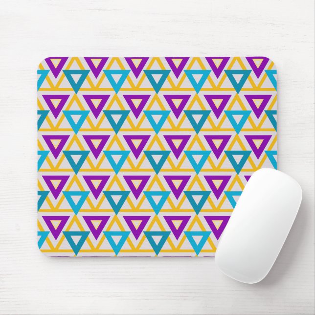 Mousepad Malha do Triângulo Bauhaus (Com mouse)