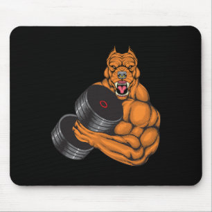 Mousepad Malhação De Gato De Touro - Corpo De Elevação De P