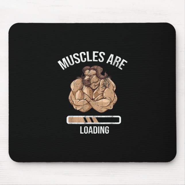 Mousepad Malhação Muscle Loading Bullock Ox Sport Gym (Frente)