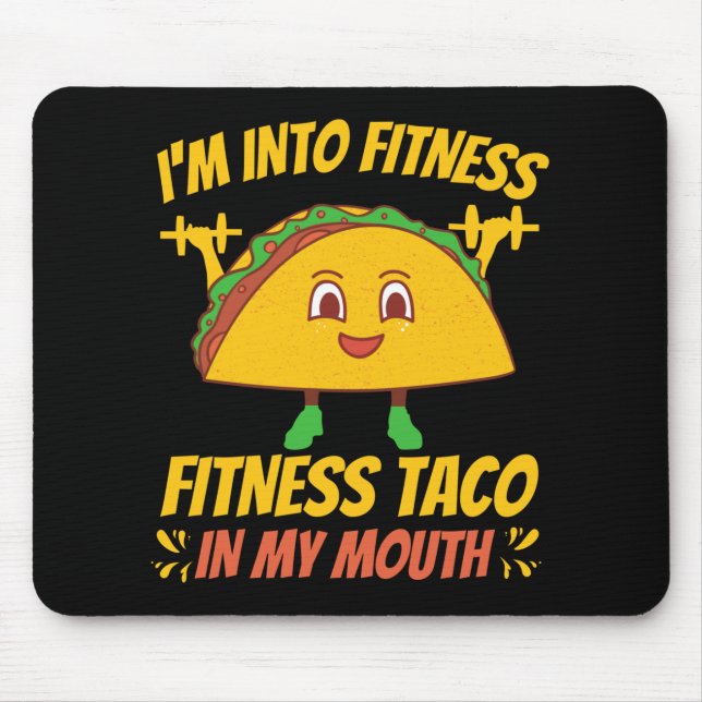 Mousepad Malhação Taco Exercise Gym (Frente)