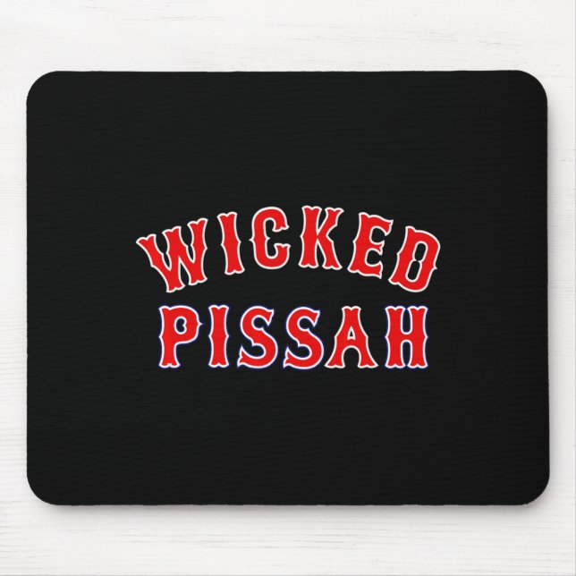 Mousepad Maligno Ah Er Boston Nova Inglaterra Southie _1  (Frente)